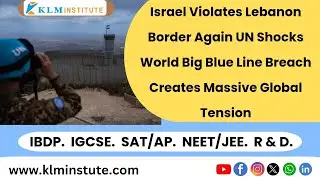 Israel Lebanon Border Violation UN Confirms T Wall Inside Lebanon Big Global Security Concern