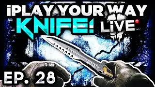 CoD Ghosts: COMBAT & THROWING KNIFE! - 