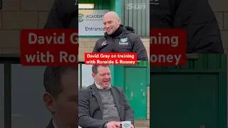 David Gray on training with Ronaldo & Rooney - and Keane death stare