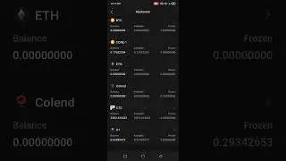 update on colend in Satoshi app