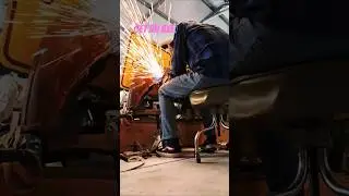 Chop! Chop! Making space for the c5 transaxle and control arms! #fabrication #hotrod #modelaford