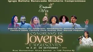 Congresso de jovens e adolescente  // 18 de Setembro 2025.