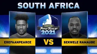 ErefaanPearce (Vega) vs. Sekwele Ramaube (Lucia) - Top 16 - Capcom Pro Tour South Africa