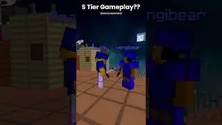 S Tier Gameplay?? #minecraft #shorts #minecraftshorts #minecraftbedwars #hypixel