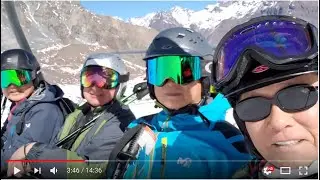 Portillo, Chile, Aug. 2018: Andes Mountain