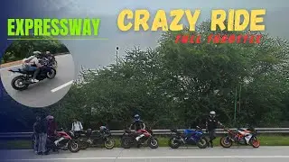 Crazy Sunday Ride on Yamuna Expressway! 🚀 | Full Throttle Action with Friends #r15 #ktm #ns200 #fun