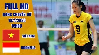 Việt Nam - Indonesia | Bóng chuyền nữ | Tượng đài Ngọc Hoa với những pha xử lý đẳng cấp