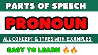 What is pronoun| pronoun| Types of pronoun with examples
