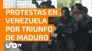 VIDEOS: se desatan protestas en Venezuela por reelección de Maduro