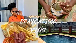 STAYCATION VLOG: Family fun,content creation &more |LIFE WITH BASSIE