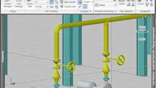 D:\3d max tutorial\autocad pipe plant\Routing Pipe with AutoCAD Plant 3D (Part 3).flv
