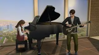 The Sims 4 Singing - Jazz - Ella&rsquo;s Cool (Duet)