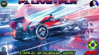 F1 LIVE 2025 - ETAPA 21 GP DO BRASIL - SPRINT - 08/11/2025 #fredlrocha #f1 #f1live #like