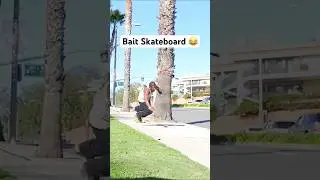 Bait Skateboard Prank 😂 #JoeySalads #Pranks #Shorts