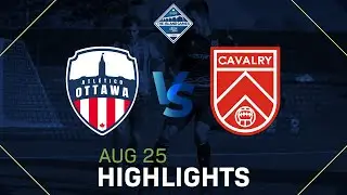 ATL&Eacute;TICO OTTAWA VS. CAVALRY FC HIGHLIGHTS - AUGUST 27TH, 2020