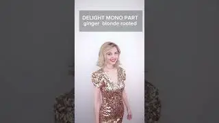 DELIGHT mono part / ginger blonde rooted  /wig by ellen wille немецкий парик