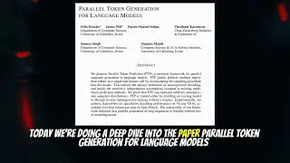 Parallel Token Prediction for Language Models (Dec 2025)