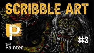 Bali-Wonderful Indonesia-Scribble Art-Corel Painter-xcribbles #3