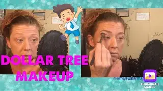 FULL FACE OF DOLLAR TREE MAKEUP/ONE DOLLAR MAKEUP