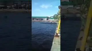 Prueba de natación infantería de marina