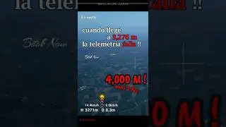 algo fallo a mas de 3 km de altura #drone