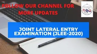Assam JLEE 2020 exam notification | Civil Engineering