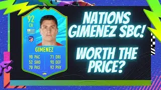 NATIONS GIMENEZ SBC! - WORTH THE PRICE? - FIFA 21 ULTIMATE TEAM