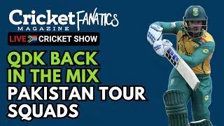 QUINTON DE KOCK BOMBSHELL! | Proteas Squads Pakistan Tour