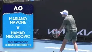 Mariano Navone v Hamad Medjedovic Extended Highlights | Australian Open 2026 First Round