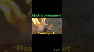 Machis experiment । দেয়াশলাই video #experiment short #machis short #