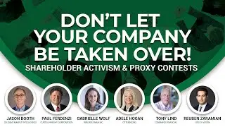 Don’t Let Your Company be Taken Over!