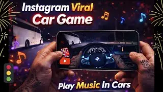 Instagram Viral Car Game | Play Music In Car | Truck Simulator Ultimate BMW Car Link | Car Driving