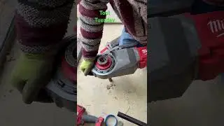 Milwaukee cordless pipe threader. Would you use this tool #construction #diy #build #tools #