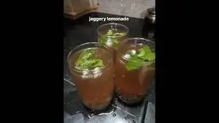jaggery lemonade #summervibes #summerdrink #shorts #easyrecipe