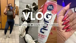 A Week in My Life: Tummy Tuck Consult, Glute Workout at the Gym & Costco Haul