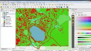 Monitoring of a working session in QGis3. PyQGIS3