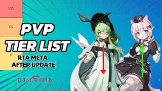 UPDATED RTA PvP Meta Tier List with Explanation [Etheria: Restart]