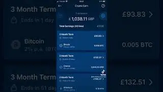Crypto.com weekly Portfolio update/review. - Multiple passive income investor