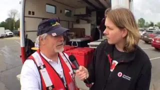 Red Cross Relief Trucks Provide Meals for Vilonia, AR Residents