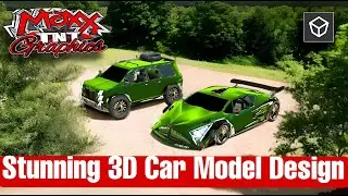 My Revolutionary 3D Car Design Presentation in 2 Minutes! ✨🚗