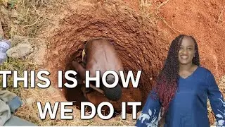 HOW TO DIG UP A WATER WELL MANUALLY #wells  #creating #digging #buildingawell #well construction
