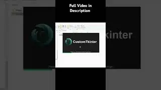 Splash Screen With Python #python #coding #windows #tkinter
