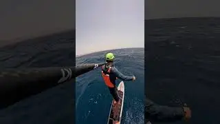Summer downwind foiling with the crew on the west coast of Fuerteventura!