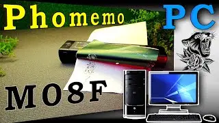 🔥Phomemo M08F + ПК — Лучший тату-принтер? Полный тест