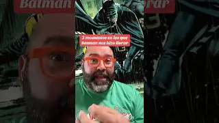 Cuando Batman llora, lloramos todos