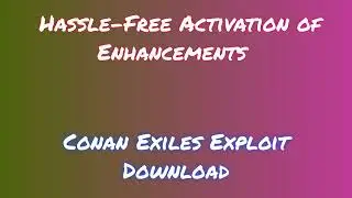 Conan Exiles 2042 Cheat  Download  Conan Exiles HACK  Free  Not Detected