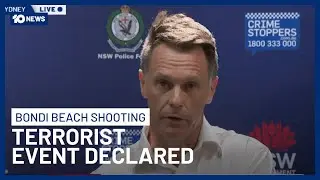 NSW Police And Premier Address Media, Bondi Beach Shooting Declared A Terrorism Attack | 10 News