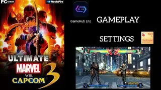 GameHub Lite Pubg Emulator Test Gameplay Marvel vs Capcom 3 Snapdragon 888