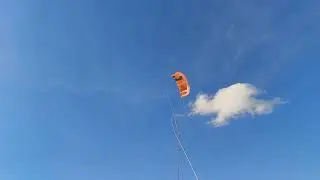 Pansh Magnet 2.5m. flying in 15 knots wind