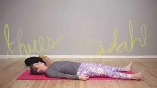 Liggande yoga f&ouml;r reumatiker - Therese L&ouml;gdahl
